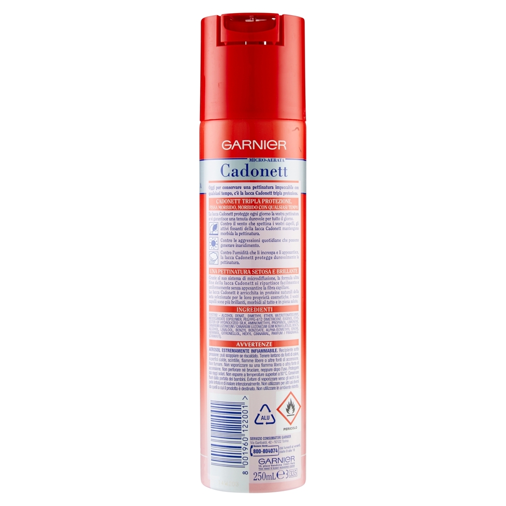 Garnier Cadonett lacca fissaggio normale 250 mL